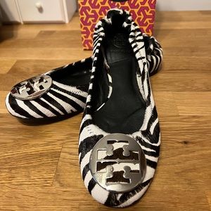 Tory Burch Zebra Print Flats (9)